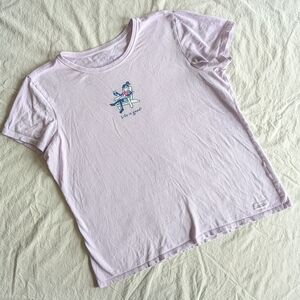 Life Is Good Vintage  Lavender Graphic Tee